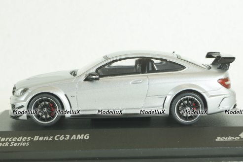 Mercedes C63 AMG (W204) 2011, grey, S4311604, Solido 1:43