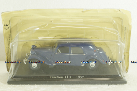 Citroen Traction 11B, blue, 1957, Atlas 1:43