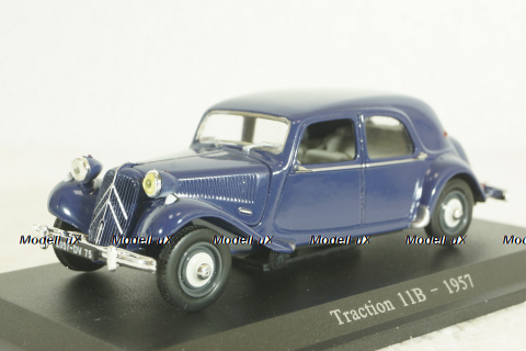Citroen Traction 11B, blue, 1957, Atlas 1:43