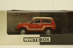 Ваз-2121 Нива, California, red, 1981, WhiteBox 1:43
