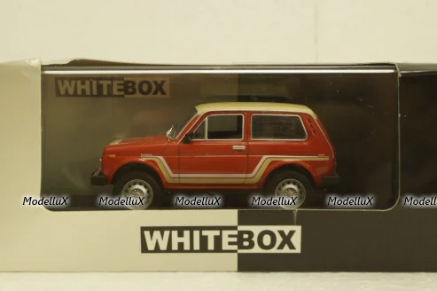 Ваз-2121 Нива, California, red, 1981, WhiteBox 1:43
