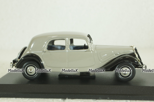 Citroen Traction 22 Berline, grey, 1934, Atlas 1:43