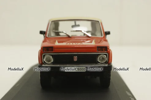 Ваз-2121 Нива, California, red, 1981, WhiteBox 1:43