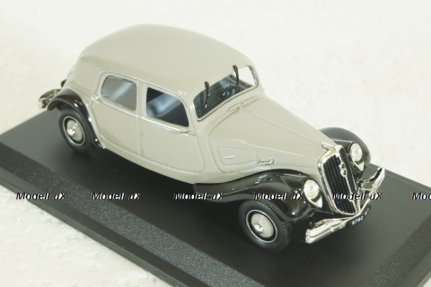 Citroen Traction 22 Berline, grey, 1934, Atlas 1:43