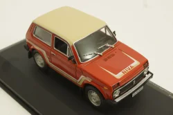 Ваз-2121 Нива, California, red, 1981, WhiteBox 1:43