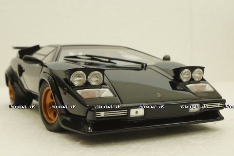 Lamborghini Countach Walter Wolf, Dark Blue, KYO8320D0, Kyosho 1:18
