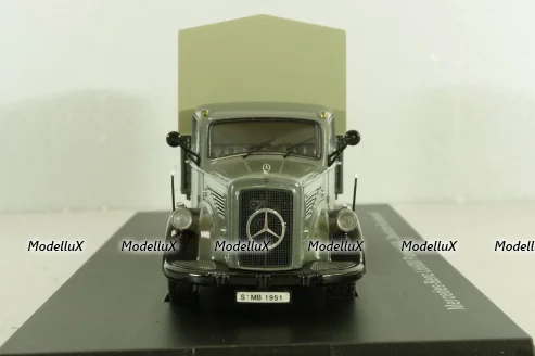 Mercedes L6600 truck "Deutsche Bundespost" telecommunications services, grey,Schuco 1:43