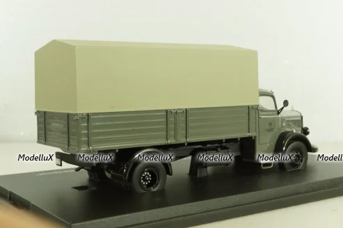 Mercedes L6600 truck "Deutsche Bundespost" telecommunications services, grey,Schuco 1:43