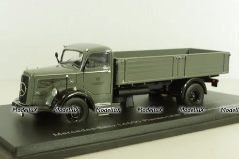 Mercedes L6600 truck "Deutsche Bundespost" telecommunications services, grey,Schuco 1:43