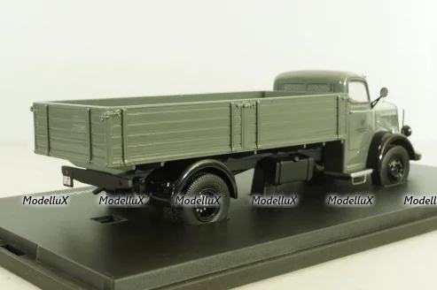 Mercedes L6600 truck "Deutsche Bundespost" telecommunications services, grey,Schuco 1:43