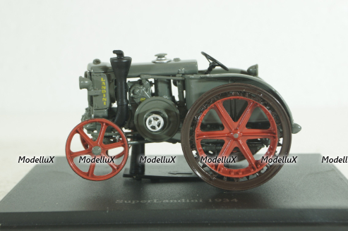 Super Landini, 1934, трактор, Hachette 1:43