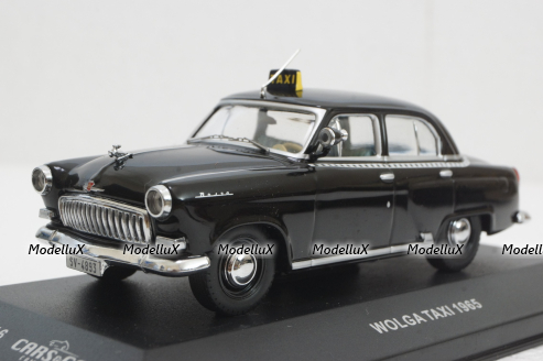 Газ-21 Волга, Такси, 1965г., CCC016, Cars&Co 1:43