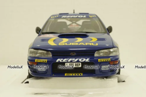 Subaru Impreza, Sainz/Monza, #5, winner Monte Carlo,  KYO8962B0, Kyosho 1:18