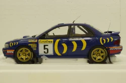 Subaru Impreza, Sainz/Monza, #5, winner Monte Carlo,  KYO8962B0, Kyosho 1:18