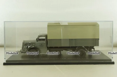 Mercedes L6600 truck "Deutsche Bundespost" telecommunications services, grey,Schuco 1:43