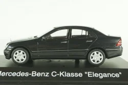 Mercedes C200 Elegance (W203), 2000 C-Klasse black, Schuco 1:43