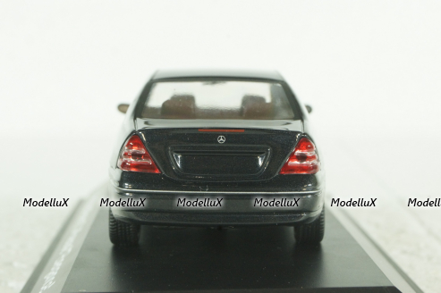Mercedes C200 Elegance (W203), 2000 C-Klasse black, Schuco 1:43
