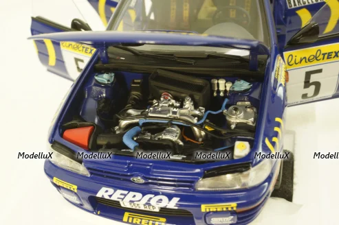 Subaru Impreza, Sainz/Monza, #5, winner Monte Carlo,  KYO8962B0, Kyosho 1:18