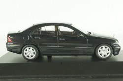 Mercedes C200 Elegance (W203), 2000 C-Klasse black, Schuco 1:43