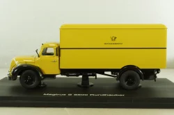 Magirus S 6500 "Deutsche Bundespost" telecommunications services, yellow, Schuco 1:43