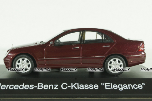Mercedes C200 Elegance (W203), 2000 C-Klasse red, Schuco 1:43
