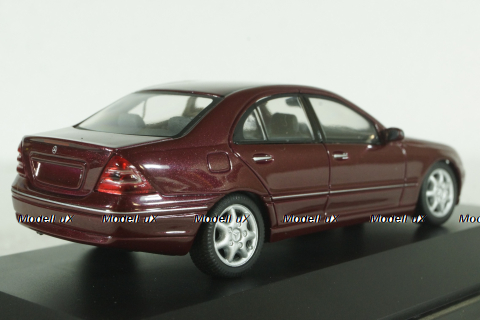 Mercedes C200 Elegance (W203), 2000 C-Klasse red, Schuco 1:43