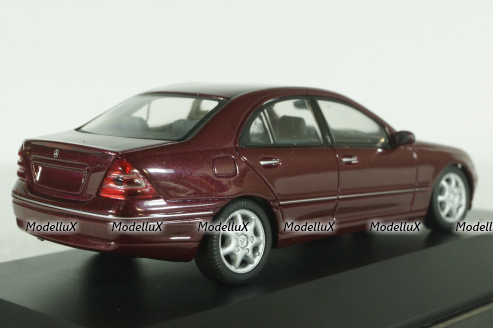 Mercedes C200 Elegance (W203), 2000 C-Klasse red, Schuco 1:43