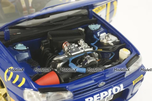 Subaru Impreza, Sainz/Monza, #5, winner Monte Carlo,  KYO8962B0, Kyosho 1:18