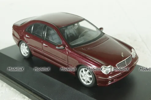 Mercedes C200 Elegance (W203), 2000 C-Klasse red, Schuco 1:43