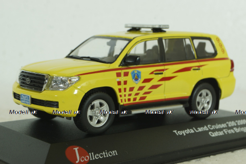 Toyota Land Cruiser 200 Qatar Fire Brigade 2009, JC256, J-Collection 1:43