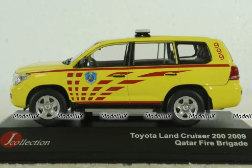 Toyota Land Cruiser 200 Qatar Fire Brigade 2009, JC256, J-Collection 1:43