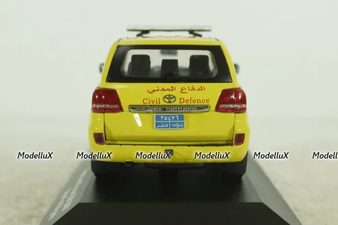 Toyota Land Cruiser 200 Qatar Fire Brigade 2009, JC256, J-Collection 1:43