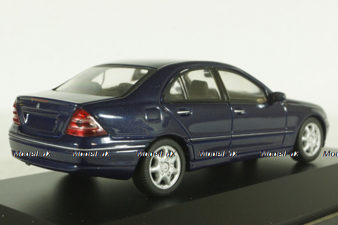 Mercedes C200 Elegance (W203), 2000 C-Klasse blue, Schuco 1:43