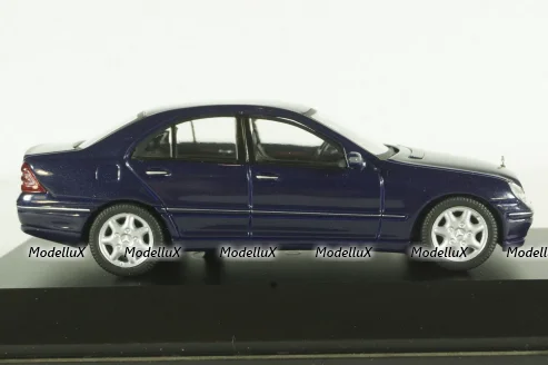 Mercedes C200 Elegance (W203), 2000 C-Klasse blue, Schuco 1:43