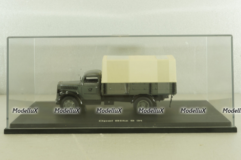 Opel Blitz S 3t "Deutsche Bundespost" telecommunications services, grey, Schuco 1:43