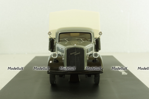 Opel Blitz S 3t "Deutsche Bundespost" telecommunications services, grey, Schuco 1:43