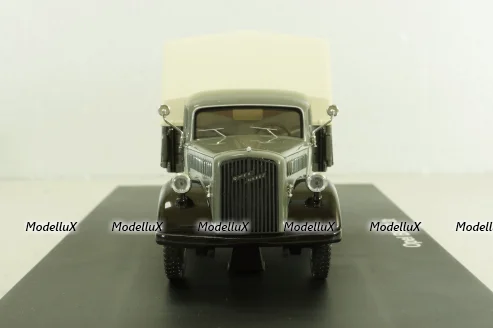 Opel Blitz S 3t "Deutsche Bundespost" telecommunications services, grey, Schuco 1:43