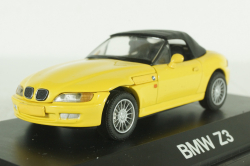 BMW Z3 Softtop yellow, Schuco 1:43