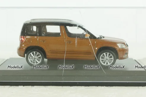 Skoda Yeti 2016, orange, Abrex 1:43  Уценка!