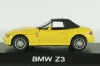 BMW Z3 Softtop yellow, Schuco 1:43