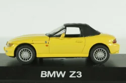 BMW Z3 Softtop yellow, Schuco 1:43