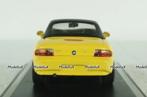 BMW Z3 Softtop yellow, Schuco 1:43