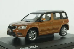 Skoda Yeti 2016, orange, Abrex 1:43  Уценка!