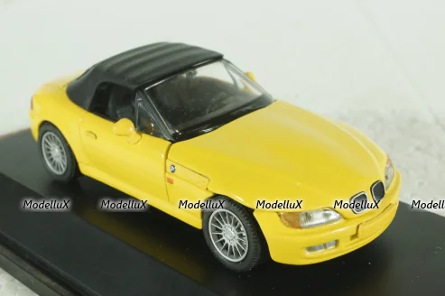 BMW Z3 Softtop yellow, Schuco 1:43