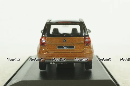 Skoda Yeti 2016, orange, Abrex 1:43  Уценка!