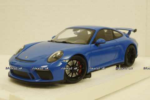 Porsche 911 GT3 2018  BLUE, 110067024, Minichamps 1:18
