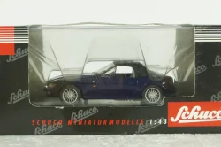 BMW Z3 Softtop blue, Schuco 1:43