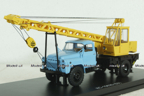 Газ-53 КС-1562Б Автокран, SSM1529, SSM 1:43