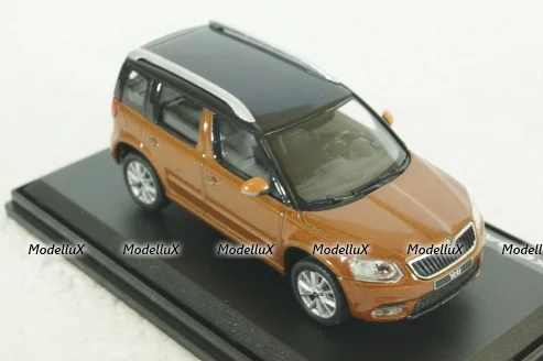 Skoda Yeti 2016, orange, Abrex 1:43  Уценка!