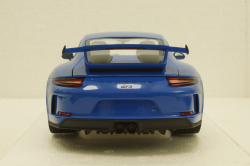 Porsche 911 GT3 2018  BLUE, 110067024, Minichamps 1:18